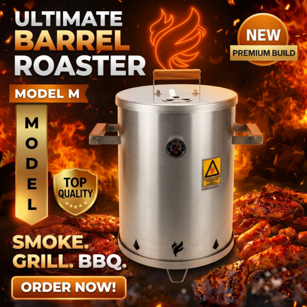 Barril asador modelo M