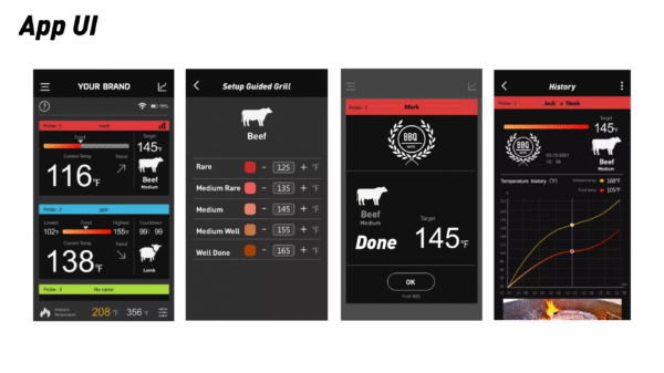 9 Termómetro Digital Bluetooth: