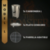 Barril asador modelo L