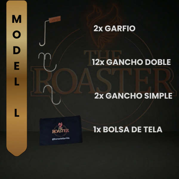 Barril asador modelo L