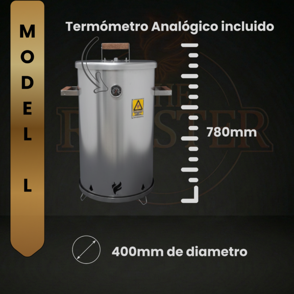 Barril asador modelo L