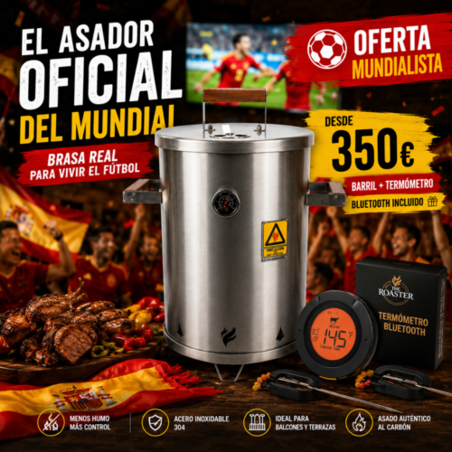 Combo MUNDIAL: Barril Model M + Termómetro Digital Bluetooth